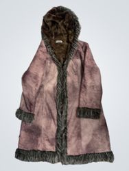 Da Di Peng Fashion Fur Lined Coat