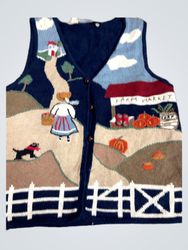 Farm Market Sweater Vest