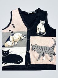 Blair Boutique Cat Knit Vest