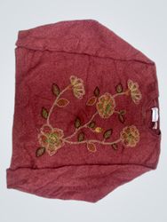 Alfred Dunner Embroidered Floral Crew Neck Sweater