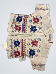 Northern Isles Hand Embroidered Sweater