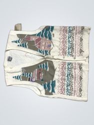 Napa Valley Petites Women's Fair Isle Sweater Vest