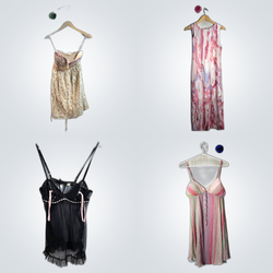 Y2K Pastel Stripe Dresses