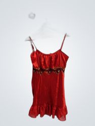 Red Silk Camisole
