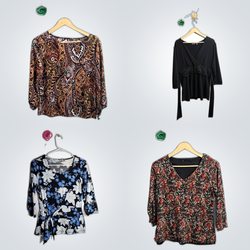 Y2K Blouses Pattern Mix