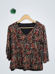 Y2K Blouses Floral Patterns