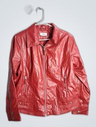 Red Leather Jacket