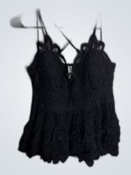 Black Lace Top