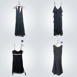 Y2Kマッシュロングドレス