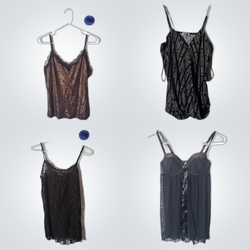 Y2K thin straps cami tops