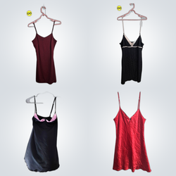 Y2K romantic core slip dresses