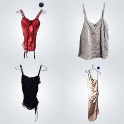 Pink Lace Camisoles Bundle