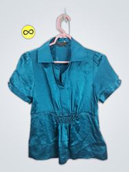 Y2K boday fitted cotton office shirt's