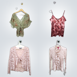 Y2K fairy core tops mixed bundle