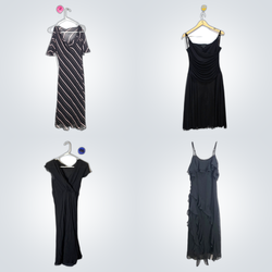 Y2Kマッシュロングドレス