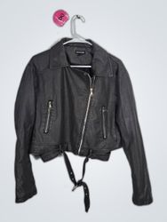 Unbranded Black Leather Jacket