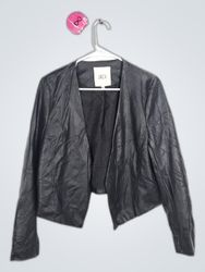 Zara Black Leather Jacket