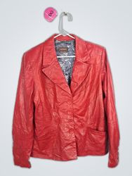 Red Leather Jacket
