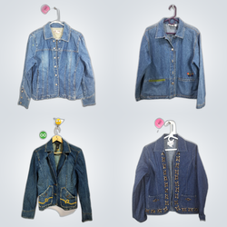 Y2K interessante Danim Jacken