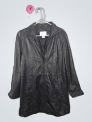 Worthington Black Leather Jacket