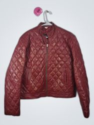 Sanzinini Quilted Leather Jacket