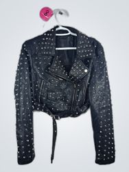 Studded Leather Jacket