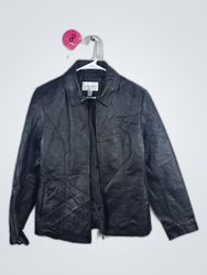 WORTHINGTON Black Leather Jacket
