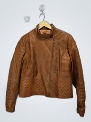 BOSISI Leather Jacket