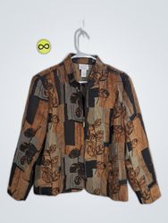 Renaissance Patterned Blazer