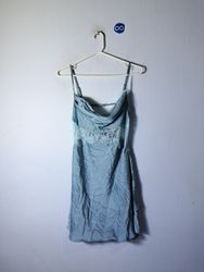 Unbranded Silk Slip Dress with Lace