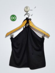 Black Halter Top