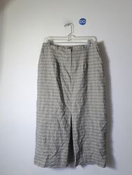Gray Plaid Pants