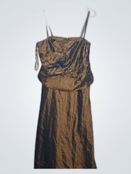 Brown Evening Dress