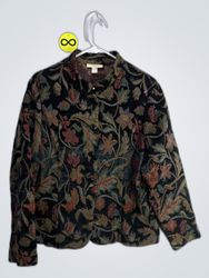 Dressbarn Floral Blazer