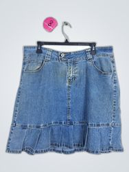 Denim Mini Skirt
