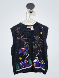 Fila Christmas Knit Vest