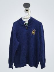 Ralph Lauren Quarter Zip Knit Sweater