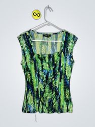 Style & Co. Printed Sleeveless Blouse