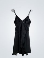 Unbranded Black Slip Dress