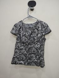 Ann Taylor Printed Blouse