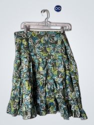Christopher & Banks Printed Mini Skirt