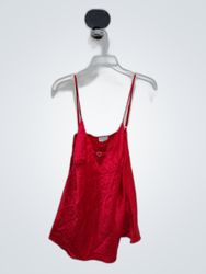 Cinema Etoile Red Satin Camisole