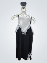 Black Lace Trim Camisole