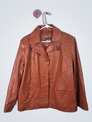 Manteaux Leather Jacket