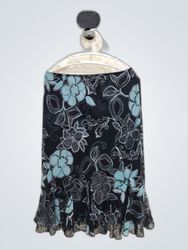 East 5th Floral Print Mini Skirt