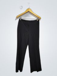 DKNY Black Wide-Leg Formal Pants