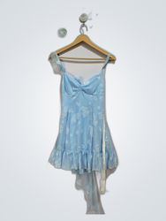 Light Blue Floral Dress