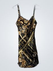 Floral Patterned Mini Dress