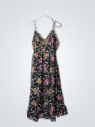 Le Rose Floral Midi Dress