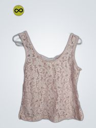 Pink Lace Camisole Top